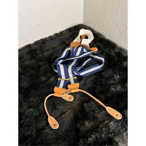 TRAFALGAR Men's Oliver Stripe 35mm Convertible Suspenders